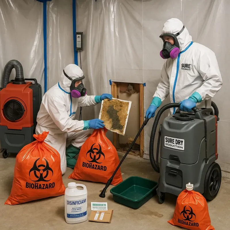 Contaminated Water Handling Protocols process in North Peoria, IL