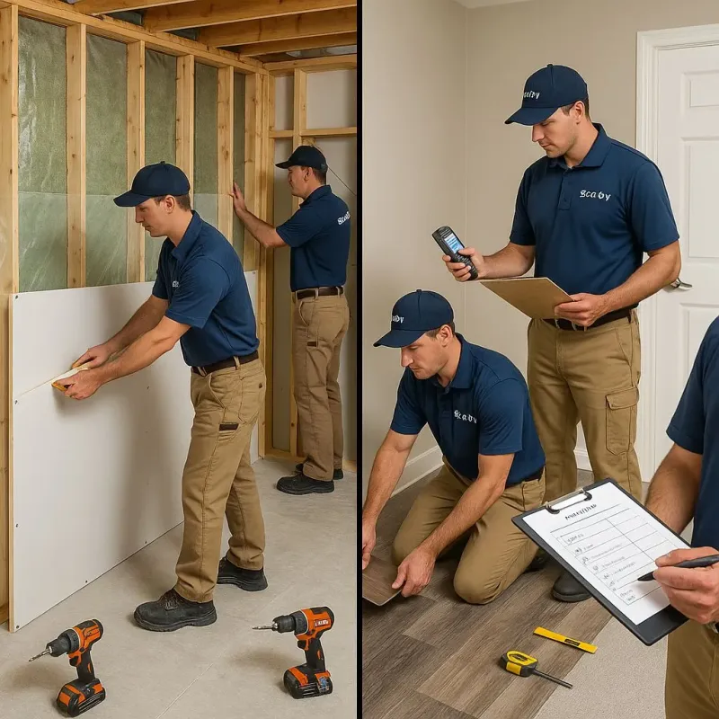 Repairs and Reconstruction process in North Peoria, IL