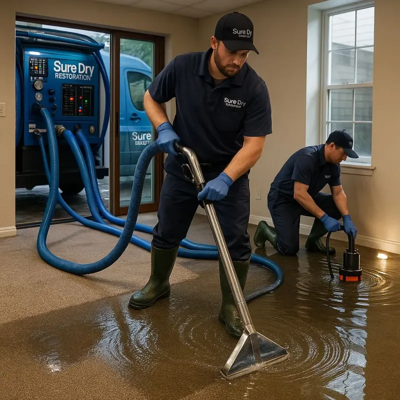 Water Extraction and Removal process in North Peoria, IL